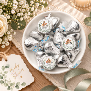 Woodland Animals Greenery Baby Shower Hershey®'s Kisses®