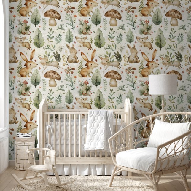 Woodland Animals Kids  Wallpaper (Kids)