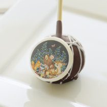 Woodland Animals Neutr Baby Shower Favor Cake Pops