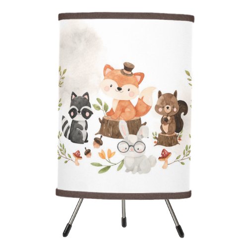 Woodland Animals Nursery Lamp