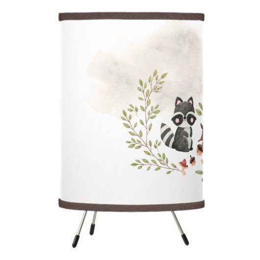 Woodland Animals Nursery Lamp (Left)