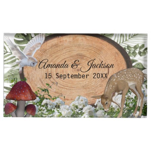 Woodland Animals Place Card Holder