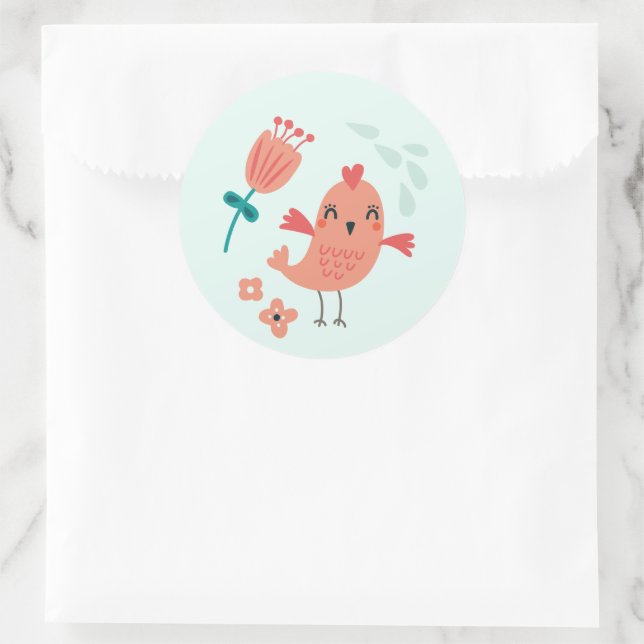 Woodland Animals Sticker Seal (Bag)