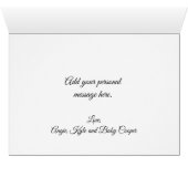 Woodland Animals Thank You Cards (Inside Horizontal (Bottom))