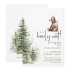 Woodland Animals "We Can Bearly Wait!" Baby Shower