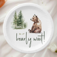 Woodland Animals "We Can Bearly Wait" Baby Shower