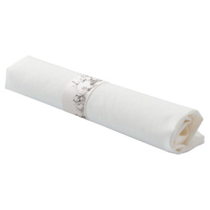 Woodland Animals Whimsical Winter Baby Shower Napkin Bands