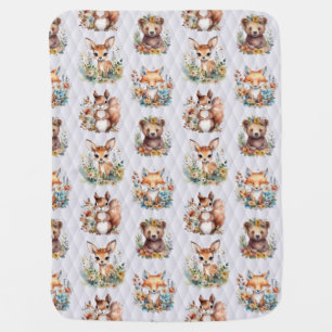 Woodland Babies Baby Blanket