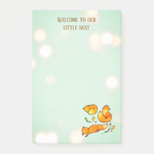 Woodland Baby Arrival Newborn  Post-it Notes