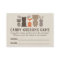 Woodland Baby Shower Candy Guessing Game Cards