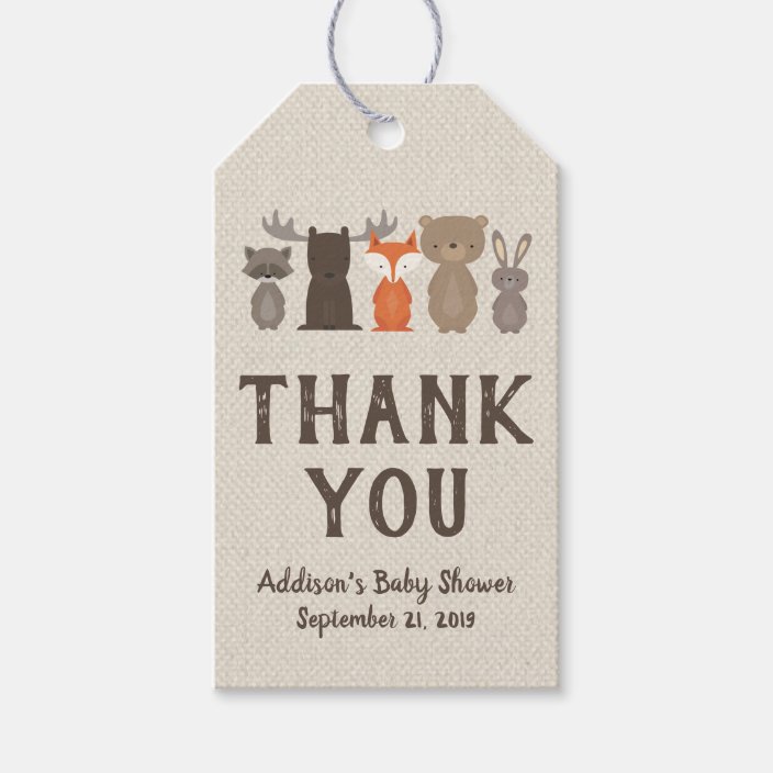 woodland baby shower gifts