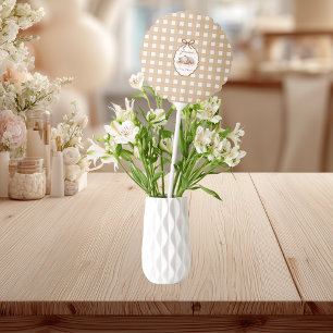 Woodland Baby Shower Gingham Balloon