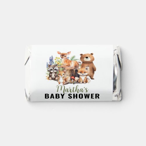 Woodland Baby Shower Hersheys Miniatures