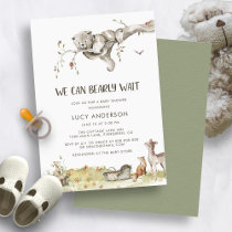 Woodland Baby Shower Invitation