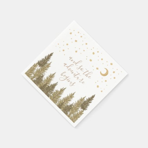 Woodland Baby Shower Napkins Zazzle
