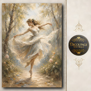 Woodland Ballet Dancer Tissue Paper