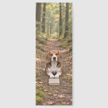 Woodland Beagle Reading Bookmark