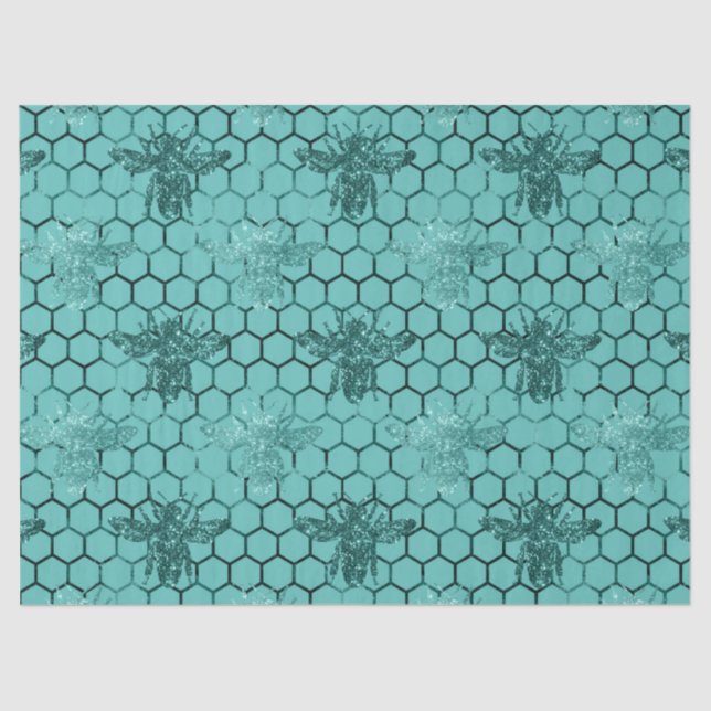 Woodland Bee Series Design 21 Tissue Paper (Front)