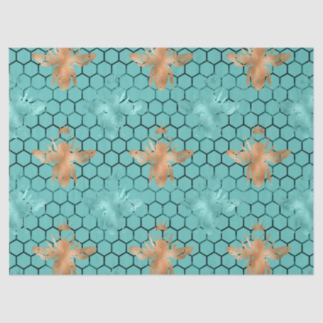 Woodland Bee Series Design 22 Tissue Paper (Front)
