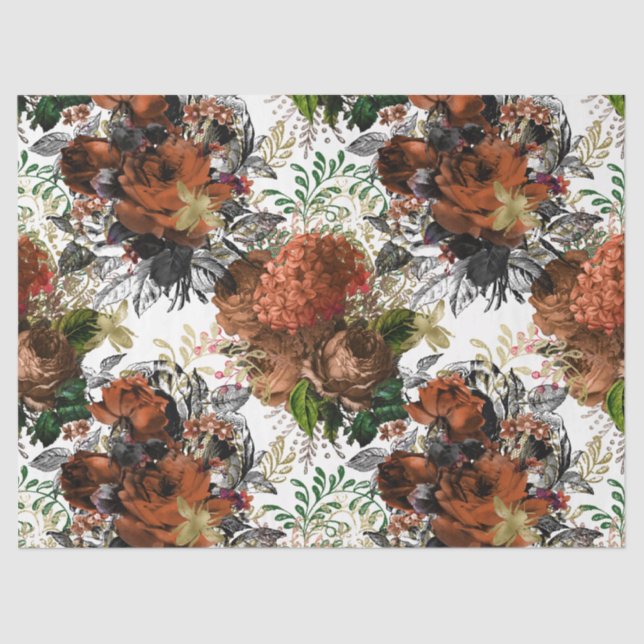 Woodland Bee Series Design 34 Tissue Paper (Front)