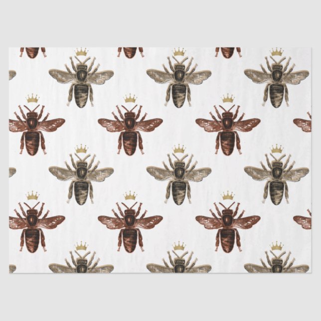 Woodland Bee Series Design 36 Tissue Paper (Front)