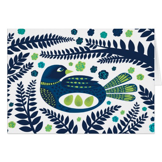 woodland bird cards (Front Horizontal)