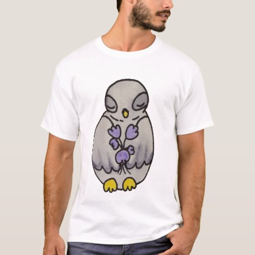 Woodland Bird Cute Owl T_Shirt