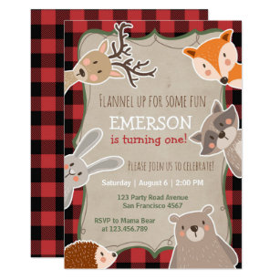 Fox Birthday Invitations Zazzle