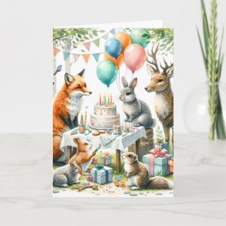 Woodland Birthday Party