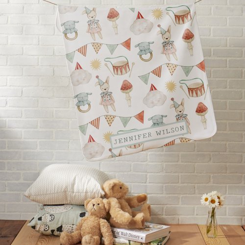 Woodland Boho Mushroom Baby Toys Whimsical Baby  Baby Blanket