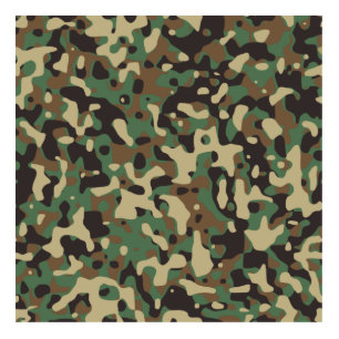 Woodland Camo Cutout