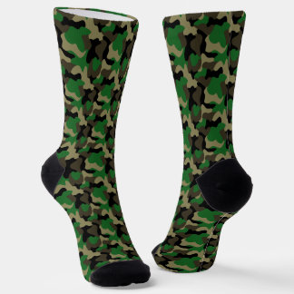 Woodland Camo for Everyday Missions Socks