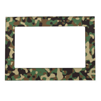 Woodland Camo Magnetic Photo Frame