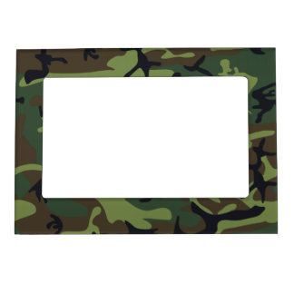 Woodland Camo Magnetic Picture Frame