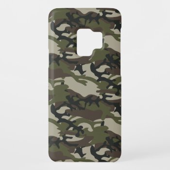 Woodland Camo Military Galaxy S3 Case by BluePlanet at Zazzle