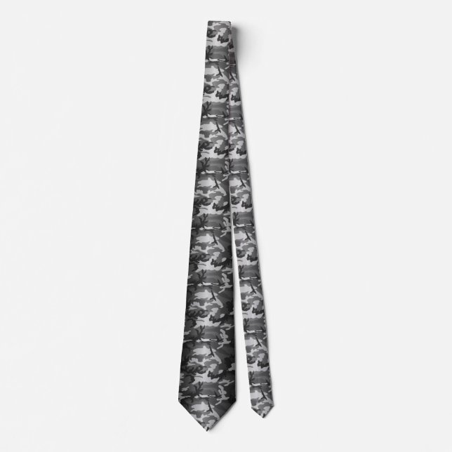 Woodland Camo Neck Tie (Front)