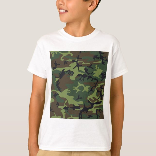 Woodland Camo T-Shirt (Front)