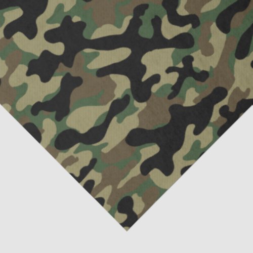 Woodland Camo  Tissue Paper