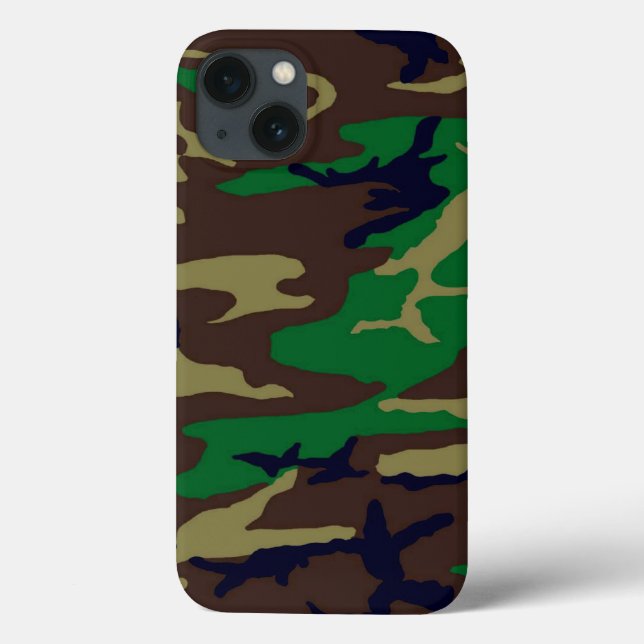 Woodland Camo Tough Xtreme 6/6s Case (Back)