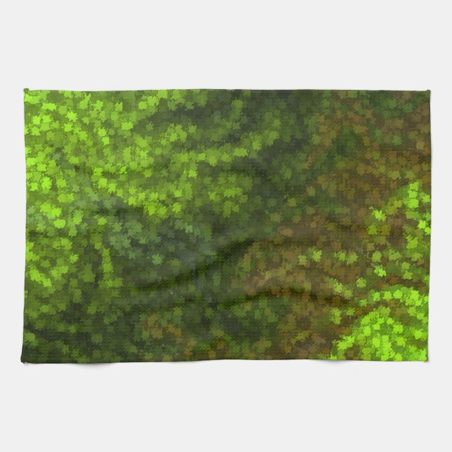 Woodland Camo Towel (Horizontal)
