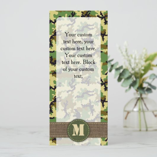 Woodland camouflage (Standing Front)