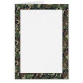 Woodland Camouflage Background Template (Front)