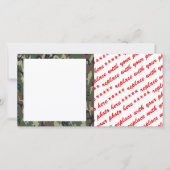 Woodland Camouflage Background Template (Front)