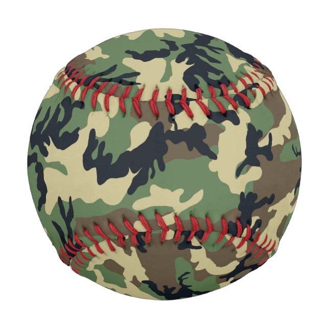 Woodland Camouflage Baseball (Front)