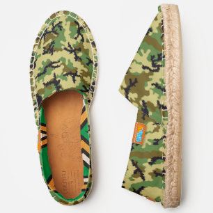 Woodland Camouflage Espadrilles