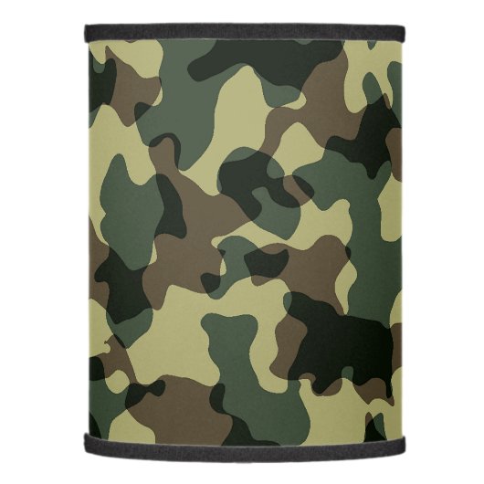 Woodland Camouflage Lamp Shade (Left)