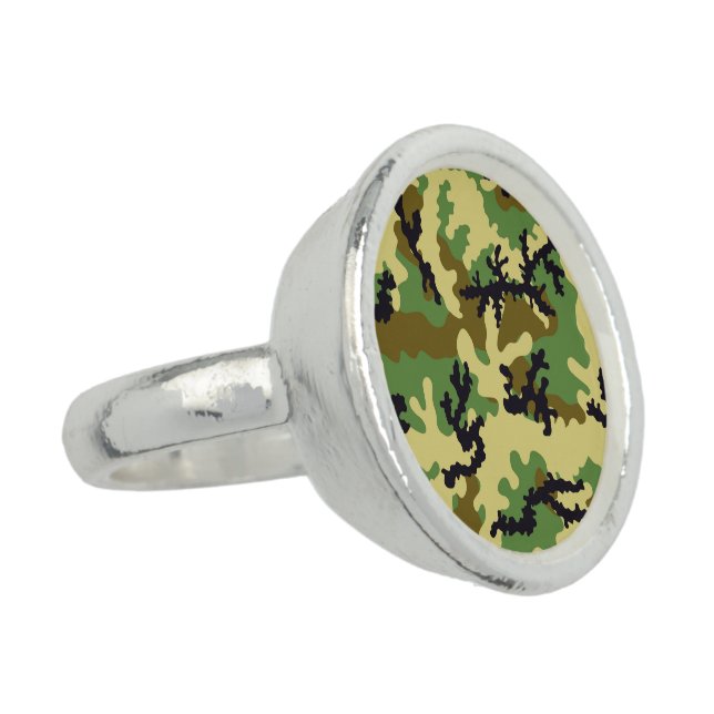 Woodland camouflage ring (Side)