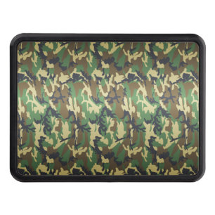 Woodland Camouflage Trailer Hitch Cover