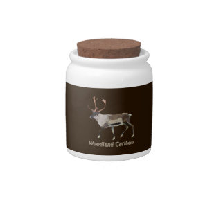 Woodland Caribou Candy Jar