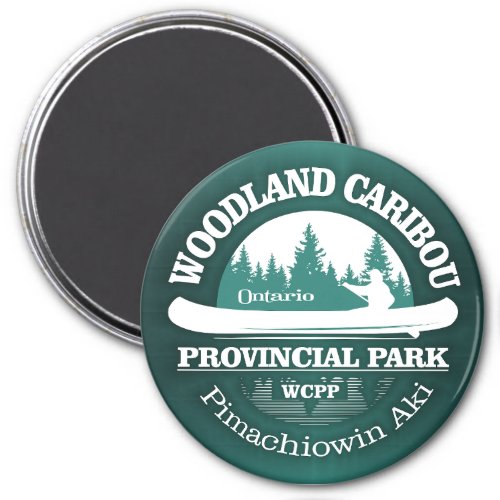 Woodland Caribou PP CT Magnet